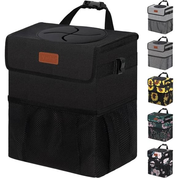 Car Trash Can for Car Cute, Car Trash Bag Bin Hanging Waterproof Automotive - Picture 1 of 6